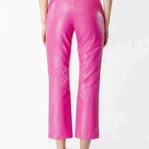 Bardot pink leather pants from Revolve size S